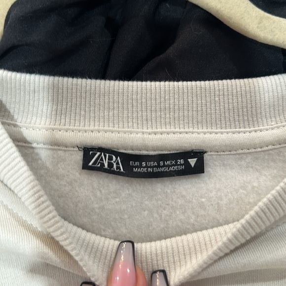 Cropped crewneck - Picture 2 of 2